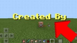 How To Make Command Block Text!! 1.0.5 (Minecraft PE)