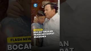 Diundang ke Jakarta, Bocah SD Asal Parepare yang Viral Tirukan Ucapan Debat Prabowo Dapat Beasiswa