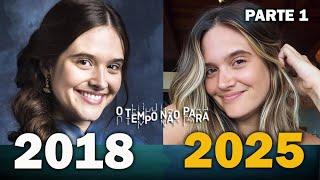 NOVELA O TEMPO NÃO PARA - COMO ESTÃO OS ATORES EM 2025?