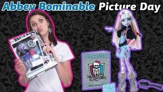 Обзор на Abbey Bominable Picture Day Monster High (Эбби Боминейбл День Фото Школа Монстров) Y8506