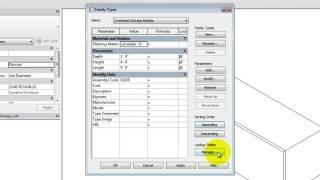 Creating and Grouping Family Parameters