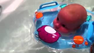 Pavlusha baby swimming
