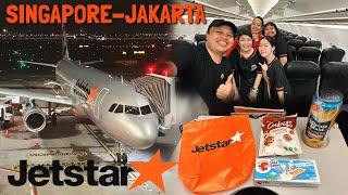 Flight Review JETSTAR ASIA 3K205 Singapore - Jakarta | Pesan Meal Onboard!