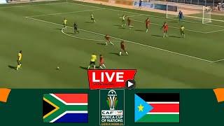  Bafana Bafana vs South Sudan LIVE | CAF Africa Cup Of Nations Qualifiers 2025 | Match LIVE