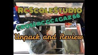 Rc scale studio 4x4 Cross Rc GC4 GAZ 66 kit unpack and review