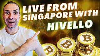 Live Interview with HIVELLO from TOKEN 2049 in Singapore /Earn Passive income Easy? Crypto Phil