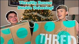 ThredUp Rescue Mystery Box DOUBLE Unboxing! 25 Pieces of Miscellaneous Clothing!