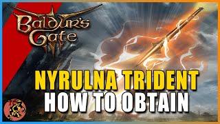 Baldur's Gate 3 How To Obtain THE BEST 1H WEAPON! Nyrulna Trident Is INSANE | Baldur's Gate 3