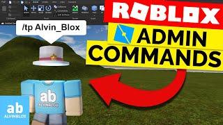 MAKE ADMIN COMMANDS - Roblox Scripting Tutorial (Advanced)