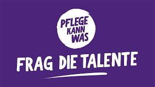 Frag die Talente | #Pflegetalent Q&A