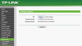 How to upgrade Tp link Router Firmware