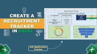 How to Create a Recruitment Tracker in Excel