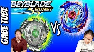 Top Toys VALTRYEK GENESIS V3 Unboxing & EPIC BATTLE vs VALTRYEK V3 Beyblade Burst Gabe Tube TV