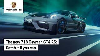 Porsche-spotting: the new 718 Cayman GT4 RS