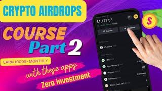 Crypto Wallet kia hote hain? Airdrops kaise join karte hain? || Zero To 1000$ Monthly Earning Part 2