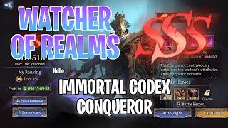 Immortal Codex Conqueror SSS - Watcher of Realms