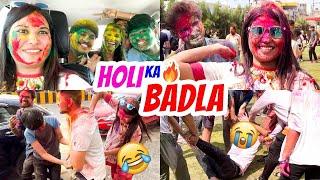  Holi celebration with artist shikha sharma । holi ka badla 