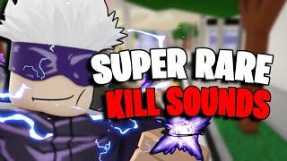 SUPER RARE CUSTOM KILL SOUND IDS | ROBLOX Jujutsu Shenanigans kill sound ids