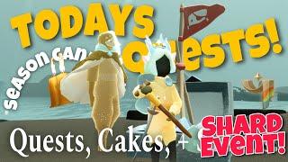 ALL Dailies - Season Candles, Quests, Treasure Cakes, and Red Event - Golden Wasteland Mar 12