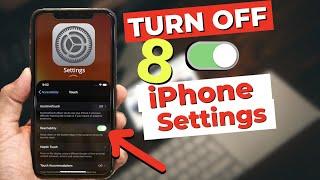 8 iPhone Settings You Need To Turn Off Now!