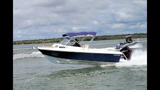 Swiftcraft Sportsman 6 8 running video