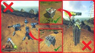 HOW TO MAKE BEST TURRET DEFENCES | Ark Mobile | @SparkY_isLive #arkmobile #arksurvivalevolved