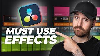 6 FREE Davinci Resolve Effects I Use On EVERY PROJECT!