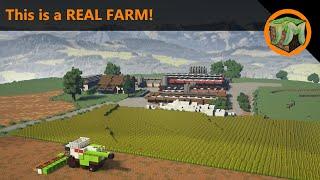 RECRATING a REAL FARM 1:1 in Minecraft! | Build The Earth