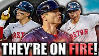 The Red Sox ARE ON FIRE!! Absolutely MASHED The Blue Jays!!