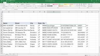 Excel 2016: How to Auto Capitalize Text (Upper, Lower, and Proper). [HD]