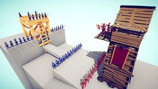 Tournament Between Secret Tower Vs Fixed Tower | Totally Accurate Battle Simulator TABS