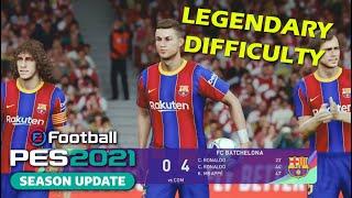 eFootball PES 2021 - Beating Legendary Difficulty with Ease!