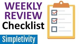 How to Do a Weekly Review That Works for You (Template)