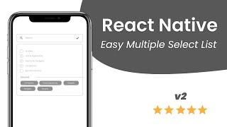 React Native Easy Multiple Select List