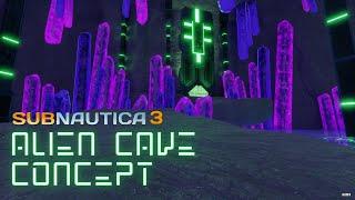 Subnautica 3 Concept: New Alien Cave Exploration