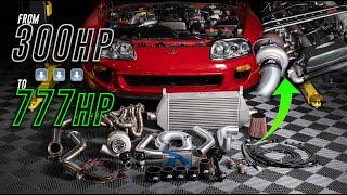 Transforming A Stock MK4 Toyota Supra Into A 777hp Fast Daily Driver - PHR Turbo Kit