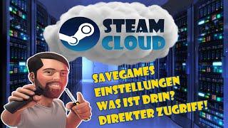Steam Cloud - Steam Savegames herunterladen - Alles über die SteamCloud - Direkter Zugriff etc.