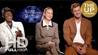 Brie Larson, Chris Hemsworth and Don Cheadle on Avengers: Endgame – interview