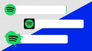 Spotify Lower Thirds Animation | Chroma Key,  transparent background