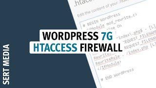 WordPress htaccess Firewall 2020 - WordPress 7G Firewall - htaccess Firewall For WordPress 2020