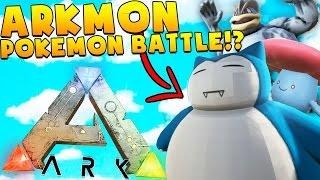 GIGANTIC POKEMON BATTLE ROYALE - MODDED ARK: SURVIVAL EVOLVED (ARKMON) FT. BLADE | JeromeASF