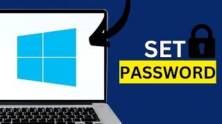 How To Lock Laptop With Password Windows 10 | How To Set Password On Your Laptop Easiest Way