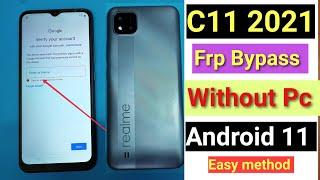 Realme C11 2021 RMX3231 Google Account Frp Bypass Without PC
