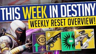 Destiny 2 | THIS WEEK IN DESTINY - NEW Social Space, BRAVE Weapons, Bonus XP & More! - 26th March