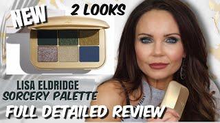 LISA ELDRIDGE SORCERY PALETTE FULL DETAILED REVIEW | 2 LOOKS | WORTH IT?