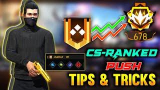 2024 Cs Ranked Push Tips & Tricks | Best Character Skill For Cs Ranked | Cs Rank Tips and Tricks