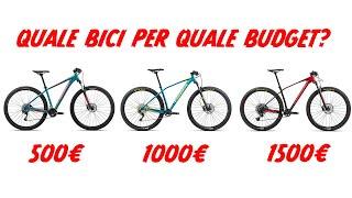 Come spendere bene i propri soldi su bici da 500 a 1500€