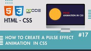 How To Easily Create A Pulse Animation in CSS | Pulse Effects in HTML & CSS