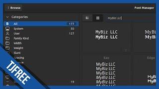 Font Manager for Linux | Free / Open Source