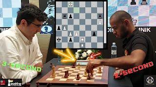 Vladimir Kramnik vs Arjun Erigaisi | A Game of Extreme Nerves | Satty Zhuldyz Blitz